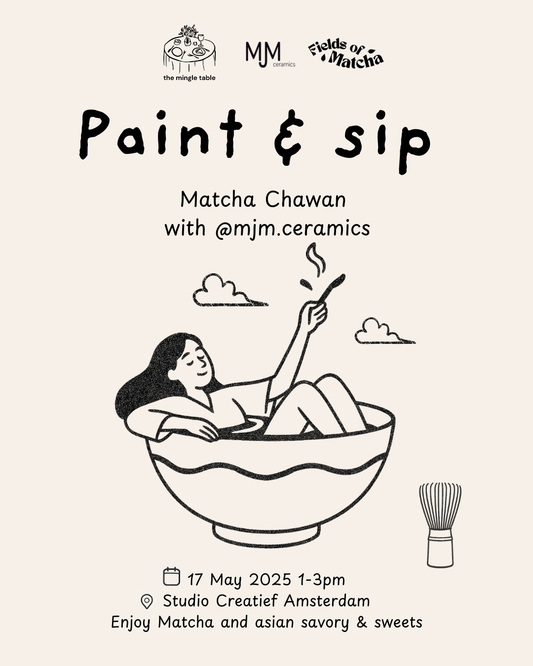 🎨 Paint & Sip Matcha Chawan Edition 🍵