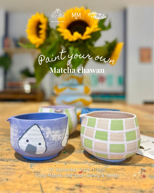 🎨 Paint & Sip Matcha Chawan Autumn Edition 🍵
